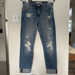 Joe’s Jeans mid rise cuffed hem